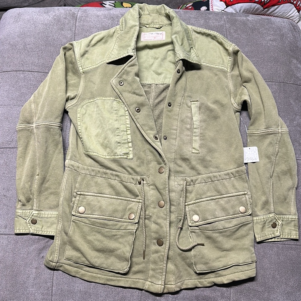 🥰🥰Free People Saturday Utility Jacket🥰🥰 - Picture 3 of 7